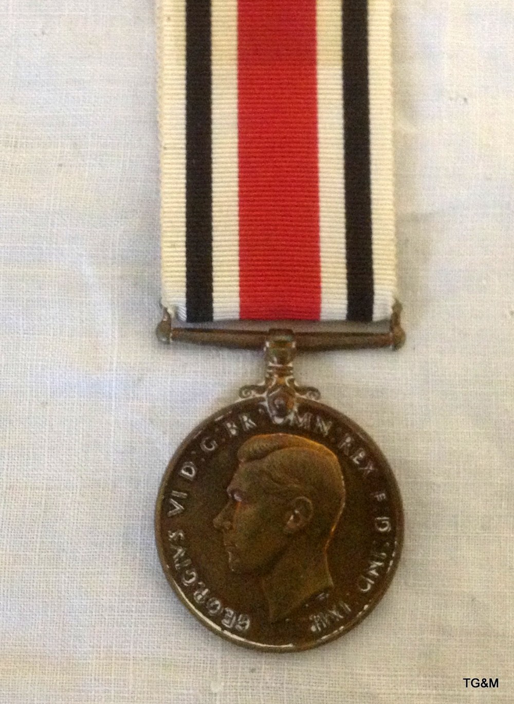 A George VI Special Constabulary Medal to Sergeant James N. Nightingale