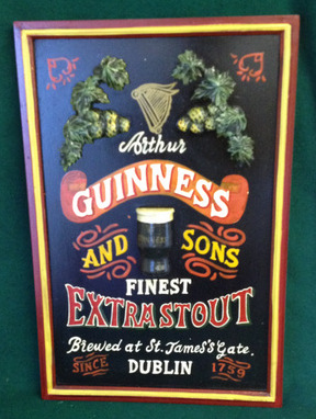 Large Guiness plaque