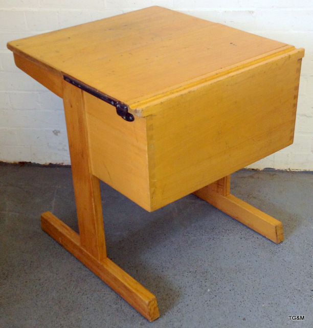 Vintage school desk