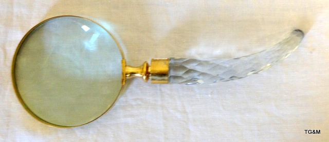 Large magnifying glass