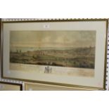 After James Lambert - 'A Perspective View of Brighthelmston', mid-19th Century lithograph by