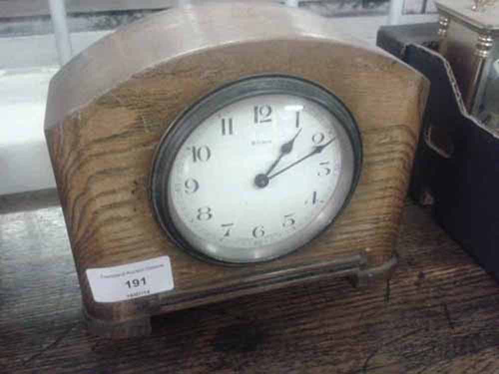 A small French 8 day mantle clock c1930`s (not in working order)