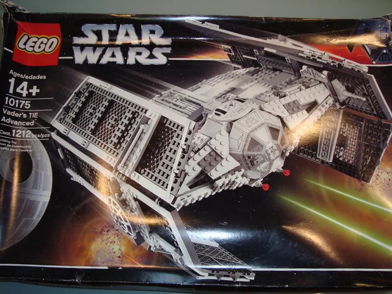 A Star Wars lego set 'Vader's Tie Advanced' number 10175. Unchecked by Toy 444 but vendor advises