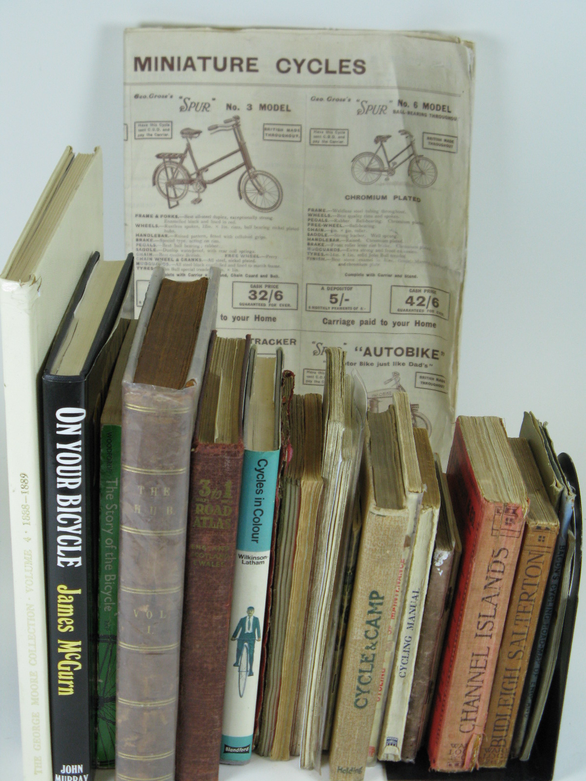 Cycling Books to include: Volume 1 of The Hub covering August to October 1896, publishers binding
