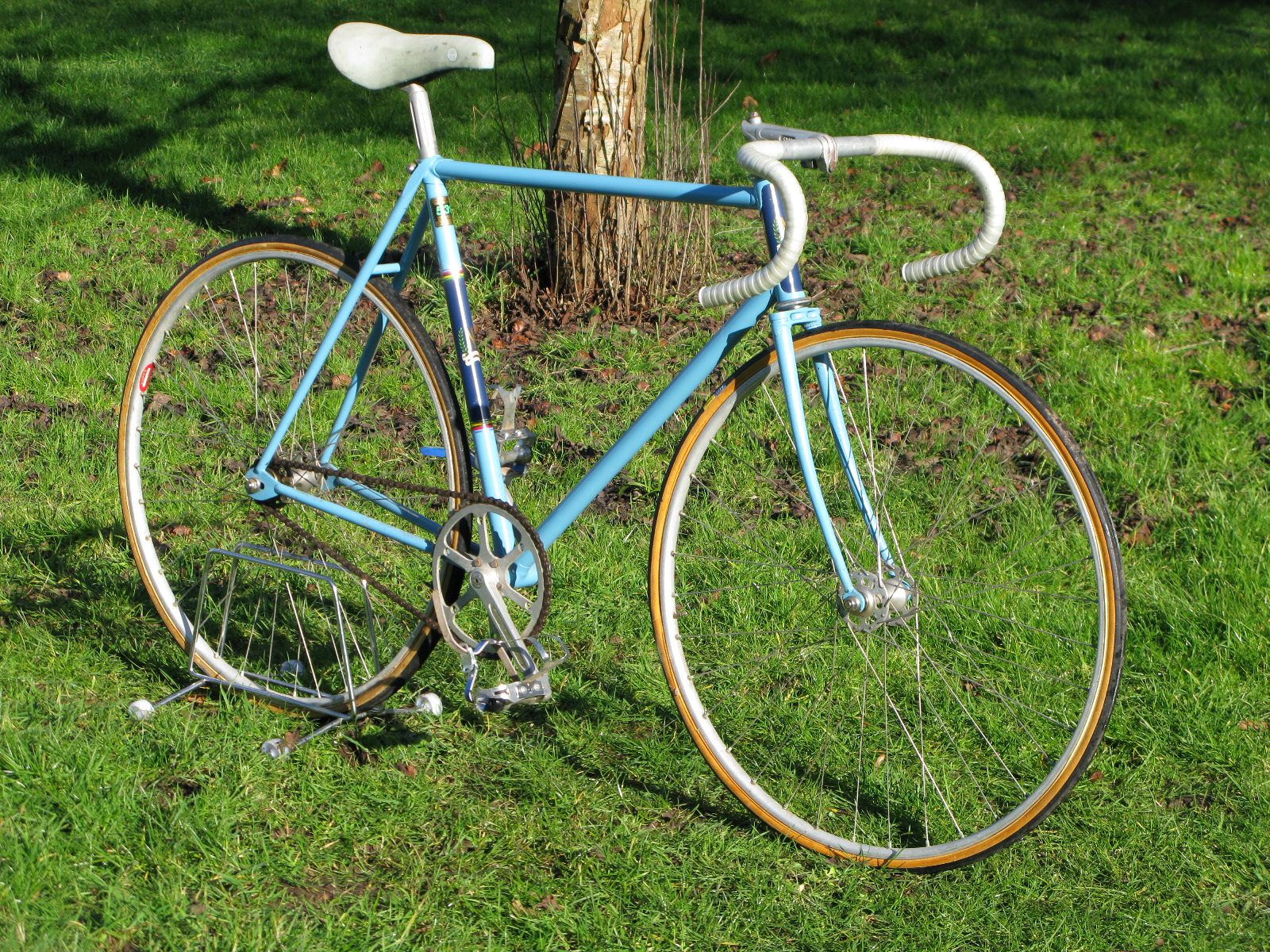 A Norman Pillinger of Alcester, lightweight track bicycle. A 22-inch frame numbered 230, with
