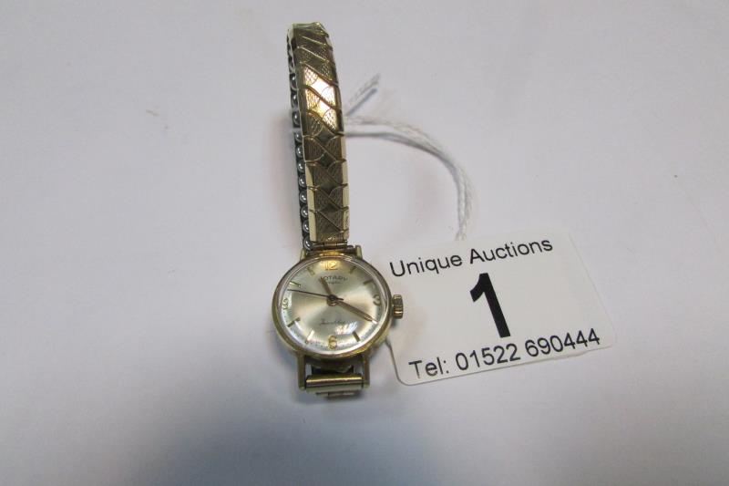 2 Ladies Rotary wrist watches together with a spare watch bracelet