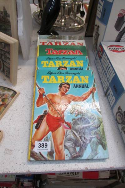 5 vintage Tarzan annuals