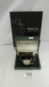 An International Watch Co., 9ct gold cased Schaffhausen automatic wristwatch with Safe Guard watch