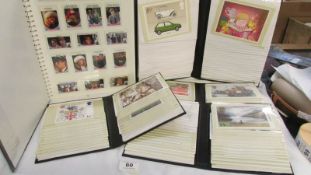 A large quantity of first day covers in albums and loose