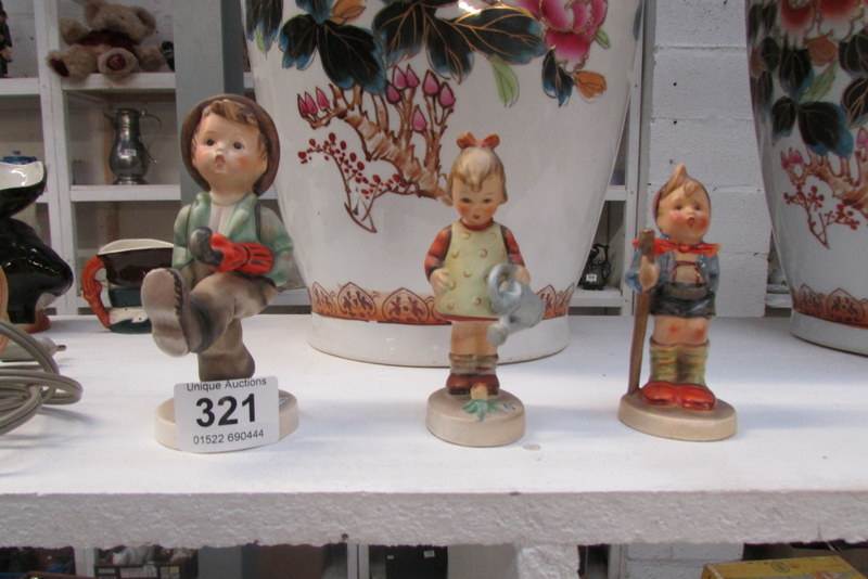 3 Hummel figurines