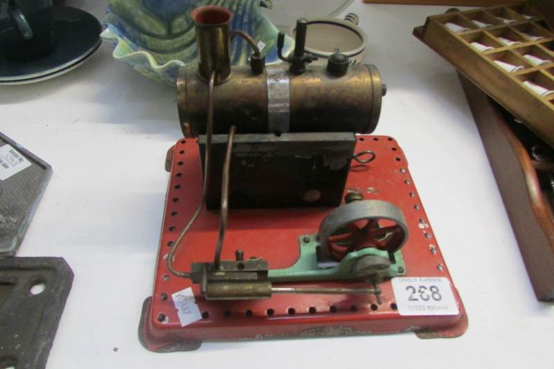 A model stationary engine