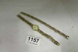 A ladies Rotary wristwatch and spare strap