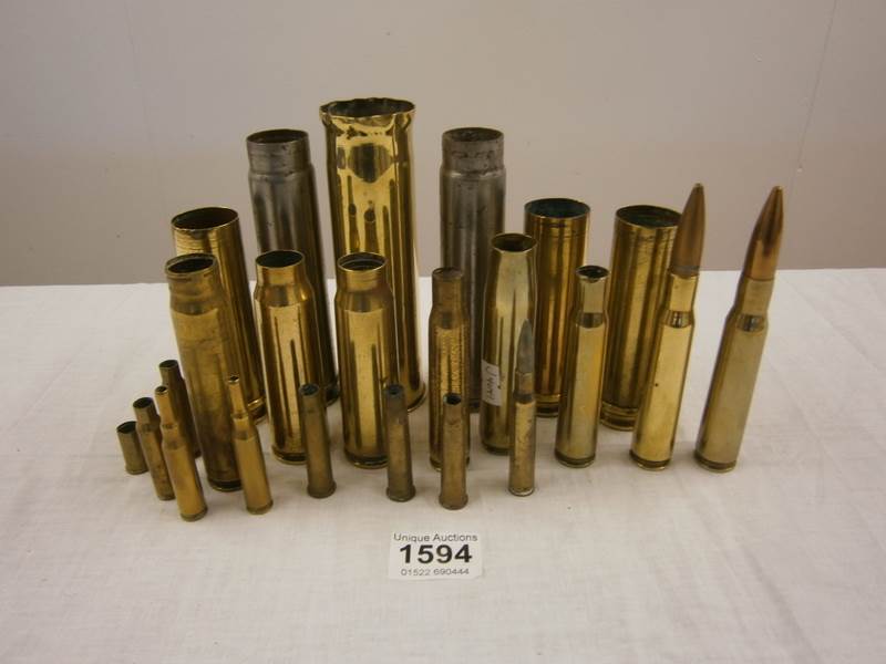 Quantity of WW1 and WWII Bullets and Shell Cases