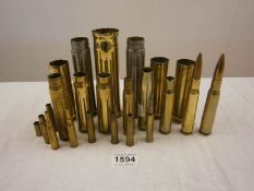 Quantity of WW1 and WWII Bullets and Shell Cases