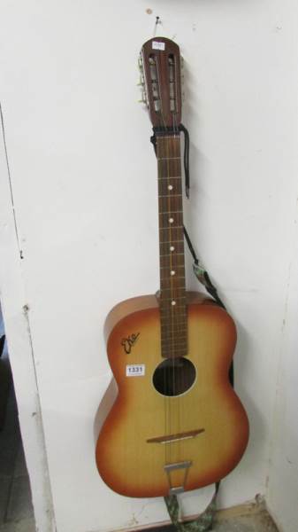 An 'Eko' P2 acoustic guitar