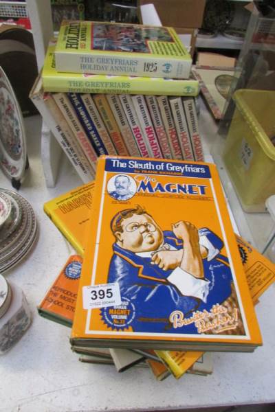 A collection of Billy Bunter books including copies of The Magnet and other books including The