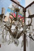 An old chandelier for restoration