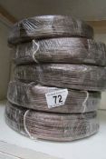 5 rolls of electric cable