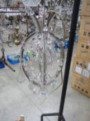 A small Marie Therese chandelier