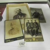 4 photographs of Victorian police men