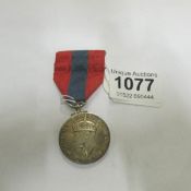 An Imperial service medal engraved Lilian Violet Bragg