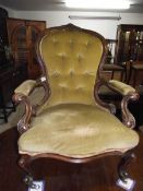 A Victorian Gentleman's chair