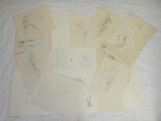 A quantity of nude studies attributed to Franklin White (approximately 30)