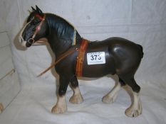 Large Brown Beswick Horse