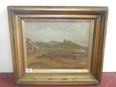 A Victorian oil on canvas, landscape