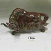 An early figure of a fighting bull