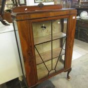 An Art Deco china cabinet