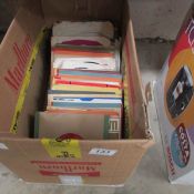 A box of records