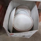 A box of dinner plates