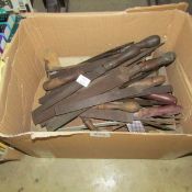A box of old chisels