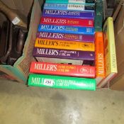 A quantity of antique reference books including Miller's