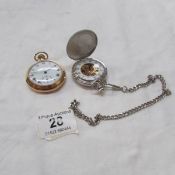A Smith's pocket watch and one other