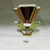 A Wade Jessie Van Hallen collector's club stand for figurines, boxed and with certificate