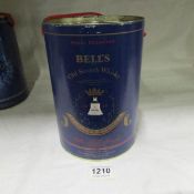 A boxed and with contents Bell's whisky bell commemorating the birth of Princess Beatrice