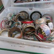 A large quantity of bangles