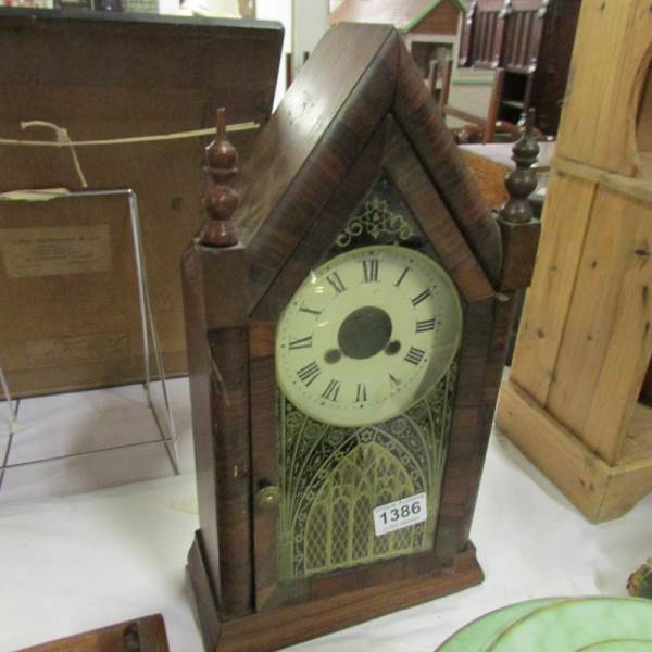 An old mantel clock, a/f