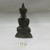 An old bronze Buddha