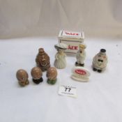 2 Wade 'Billy Bottle Oven', Wade Pearly King and Queen and 4 other Wade items