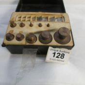 A cased set of weights