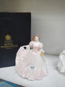A boxed Royal Worcester Summer Romance figurine 'Sophie' 1996