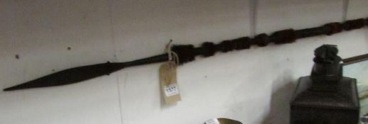 A 19th century African Spear