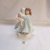 A Royal Worcester limited edition figurine 'Love'