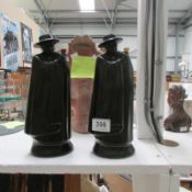 2 Royal Doulton 'Sandeman' decanters (1 a/f)