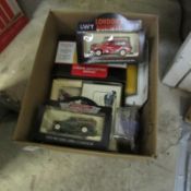 A quantity of boxed die cast including Vanguard, Corgi Classics Morris Minor vans and Volkswagen