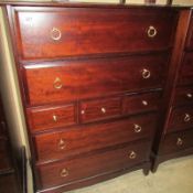 A Stag 7 drawer chest