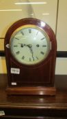 A Double Fusee Edwardian bracket clock